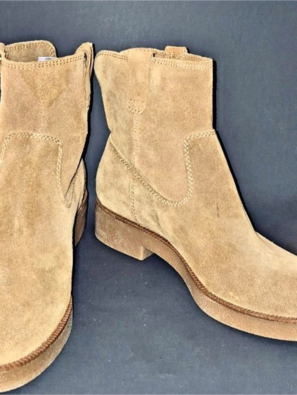 Lucky Brand Suede Ankle Boots Brown US 9